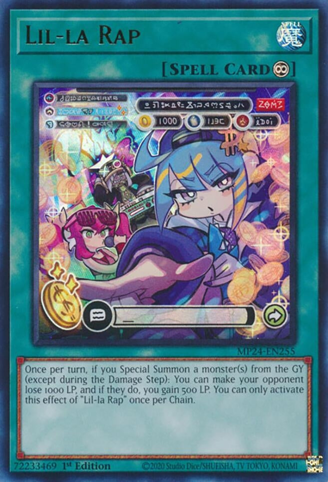 Image for Lil-la Rap (MP24-EN255) - YuGiOh
