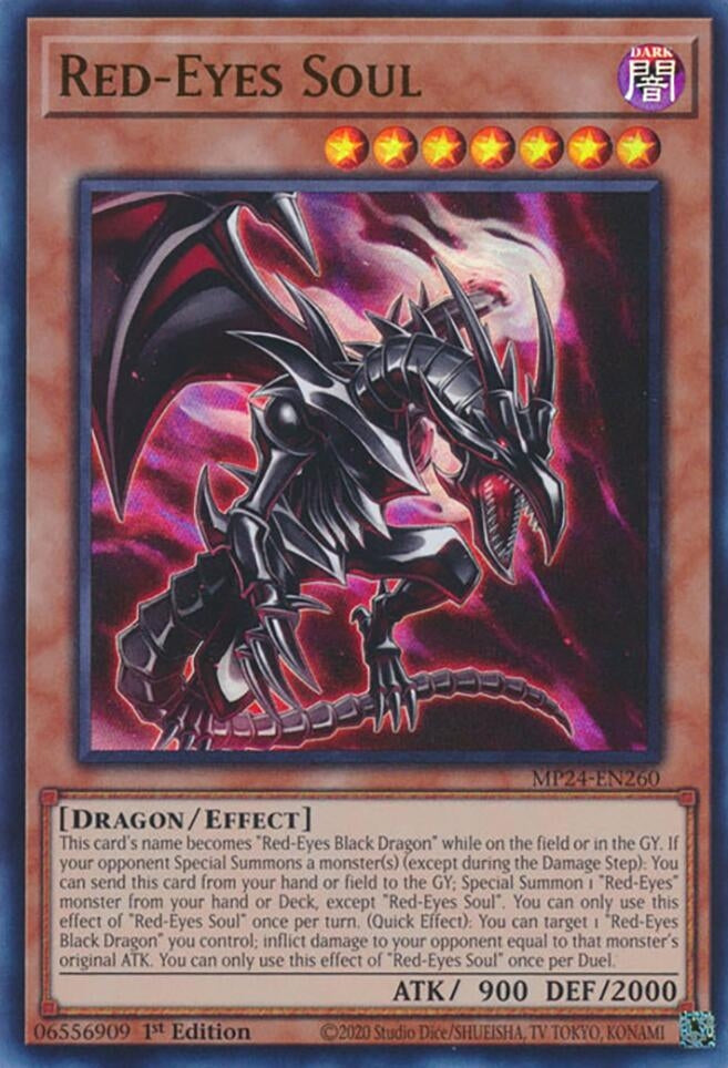 Image for Red-Eyes Soul (MP24-EN260) - YuGiOh