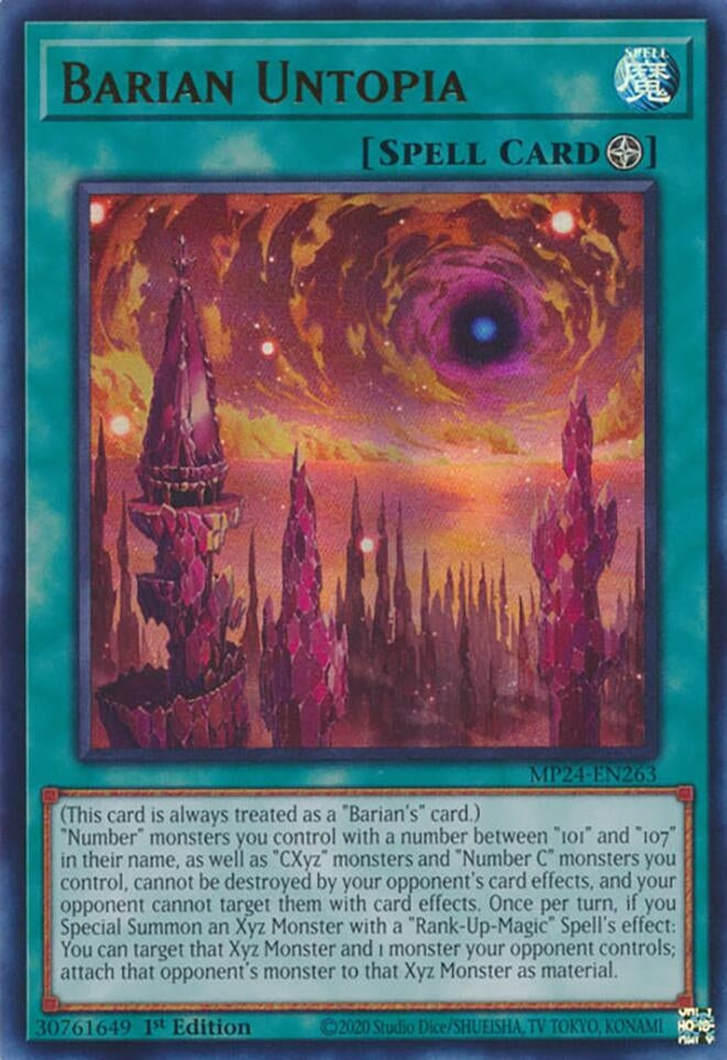 Image for Barian Untopia (MP24-EN263) - YuGiOh