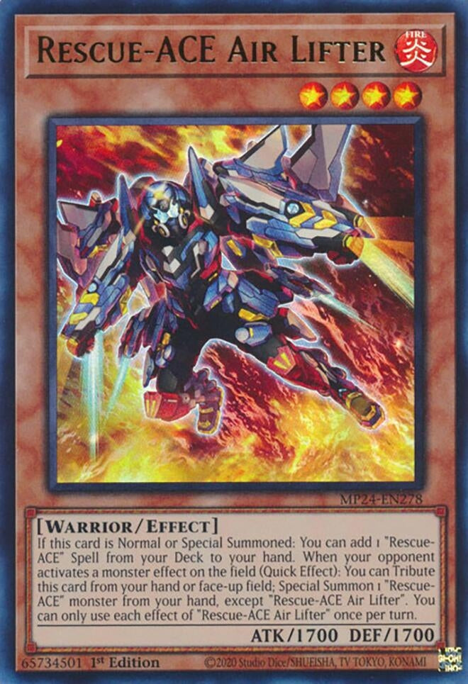 Image for Rescue-ACE Air Lifter (MP24-EN278) - YuGiOh