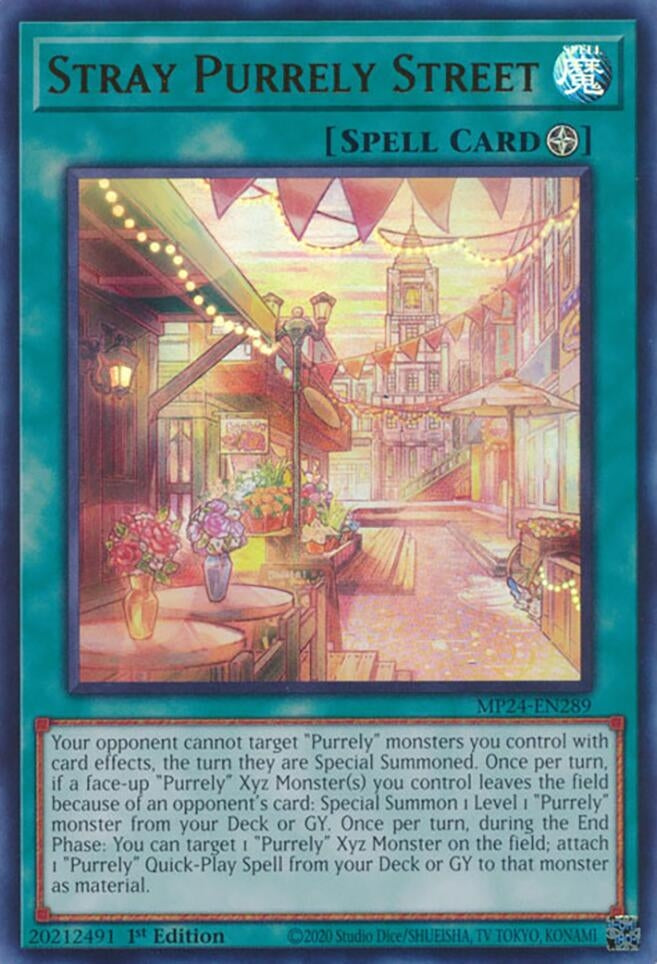 Image for Stray Purrely Street (MP24-EN289) - YuGiOh