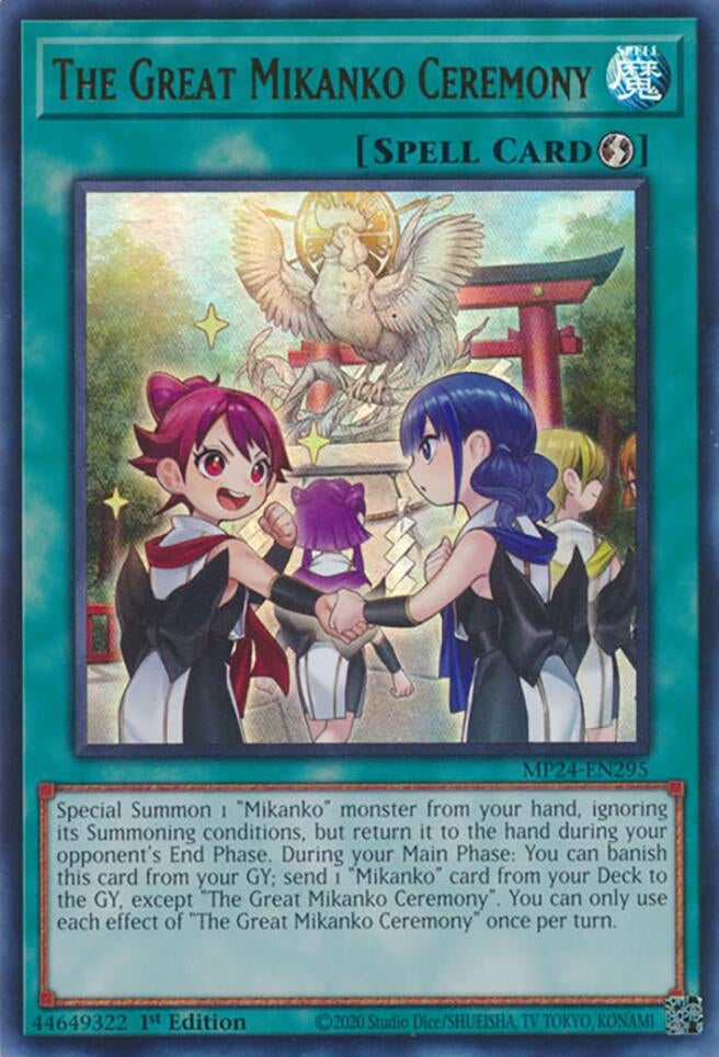 Image for The Great Mikanko Ceremony (MP24-EN295) - YuGiOh