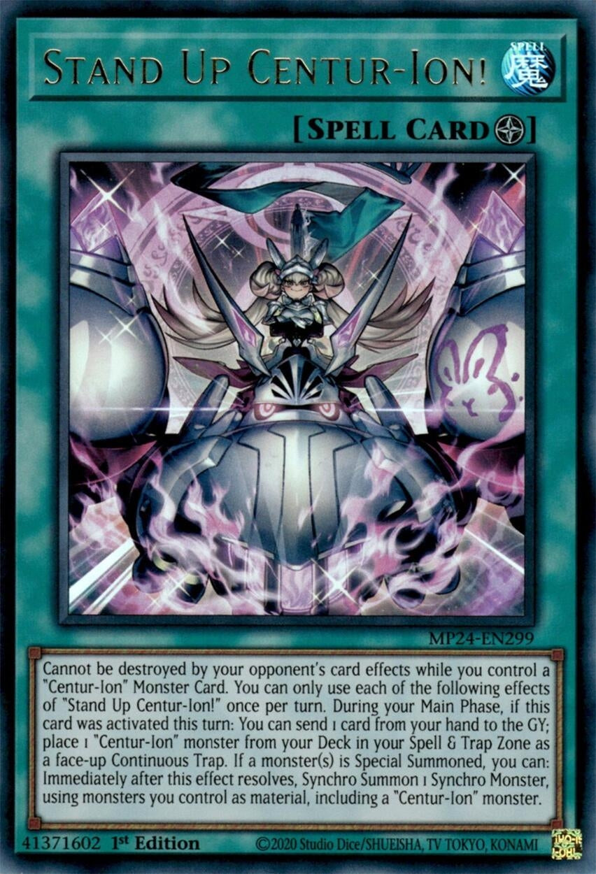 Image for Stand Up Centur-Ion! (MP24-EN299) - YuGiOh
