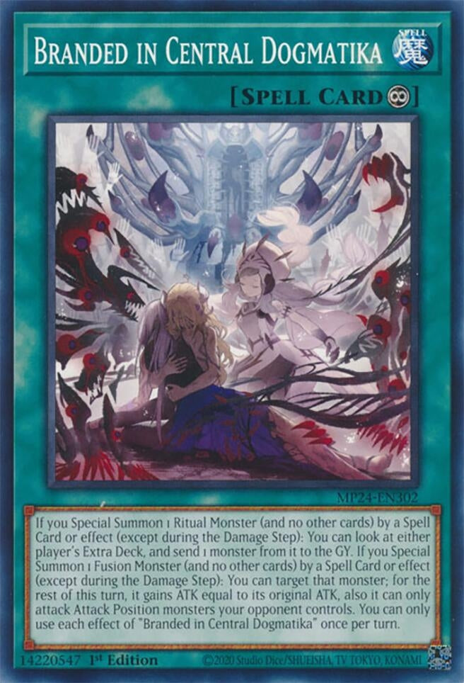 Image for Branded in Central Dogmatika (MP24-EN302) - YuGiOh
