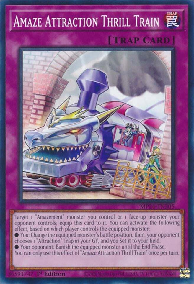 Image for Amaze Attraction Thrill Train (MP24-EN305) - YuGiOh