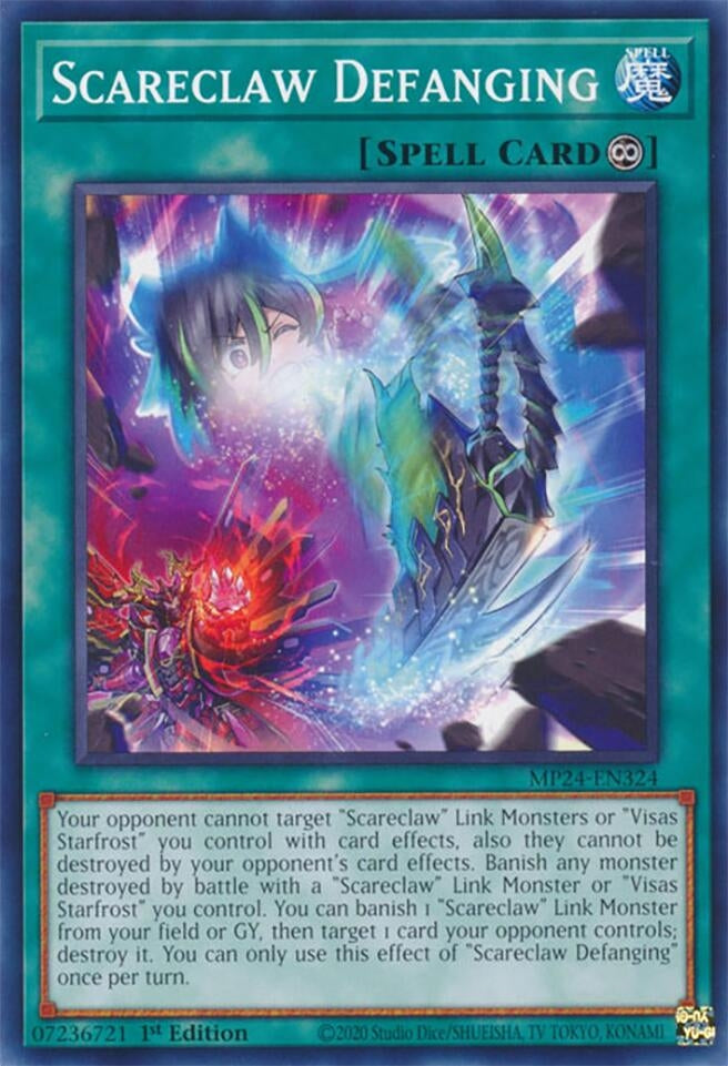 Image for Scareclaw Defanging (MP24-EN324) - YuGiOh