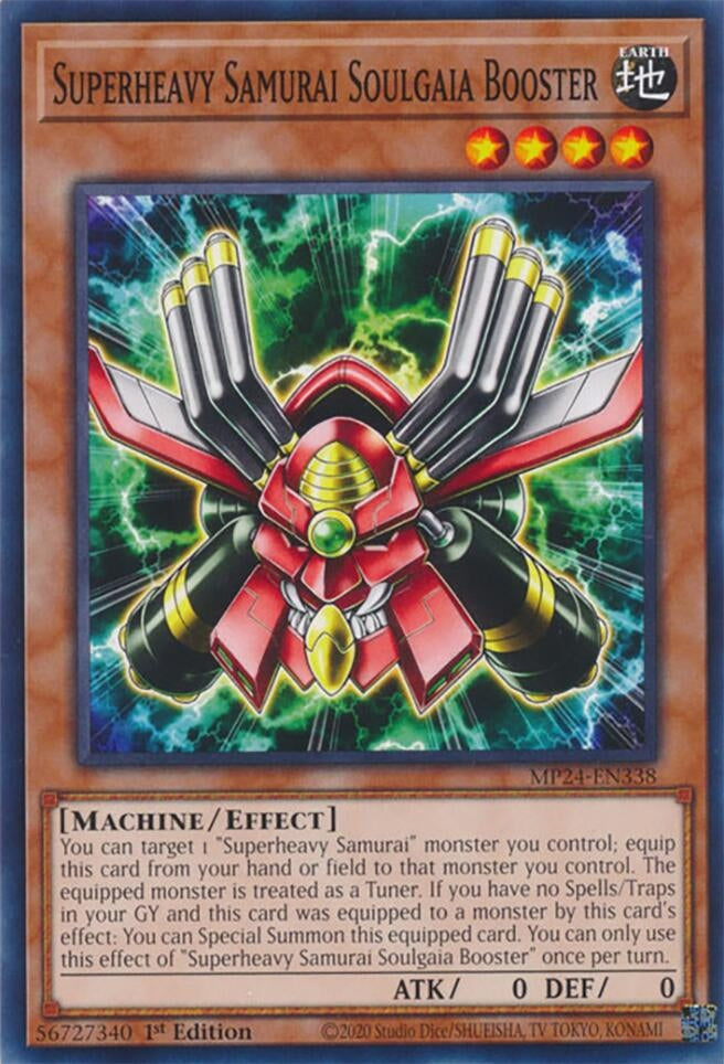Image for Superheavy Samurai Soulgaia Booster (MP24-EN338) - YuGiOh