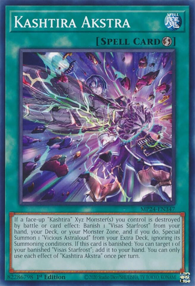 Image for Kashtira Akstra (MP24-EN347) - YuGiOh