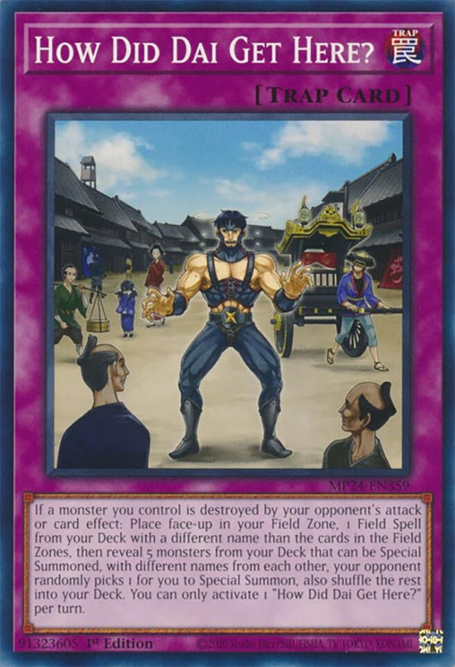 Image for How Did Dai Get Here? (MP24-EN359) - YuGiOh