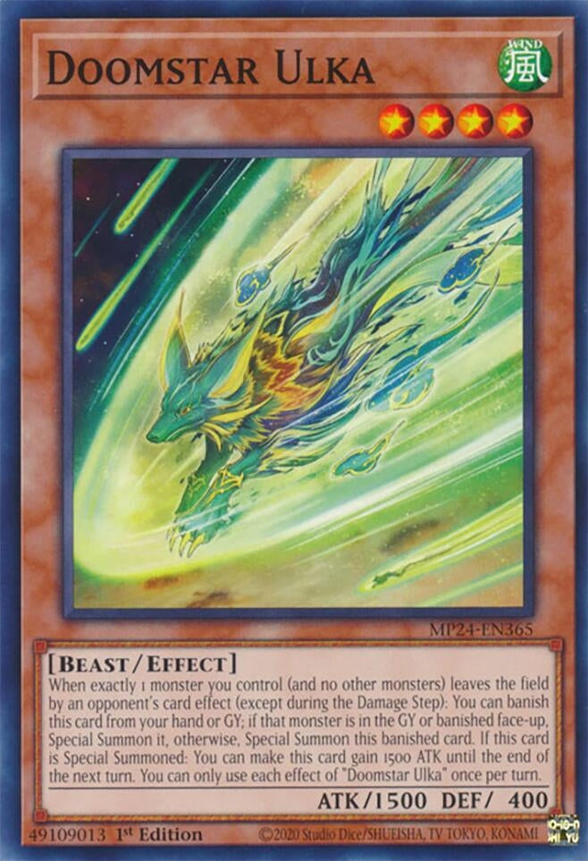 Image for Doomstar Ulka (MP24-EN365) - YuGiOh
