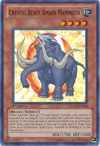 Image for Crystal Beast Amber Mammoth (RYMP-EN044) (RYMP) - YuGiOh