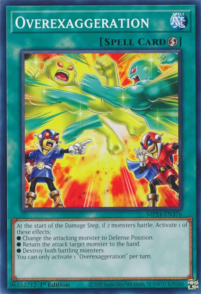 Image for Overexaggeration (MP24-EN376) - YuGiOh