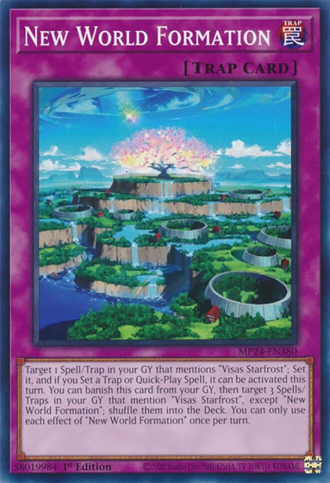 Image for New World Formation (MP24-EN380) - YuGiOh