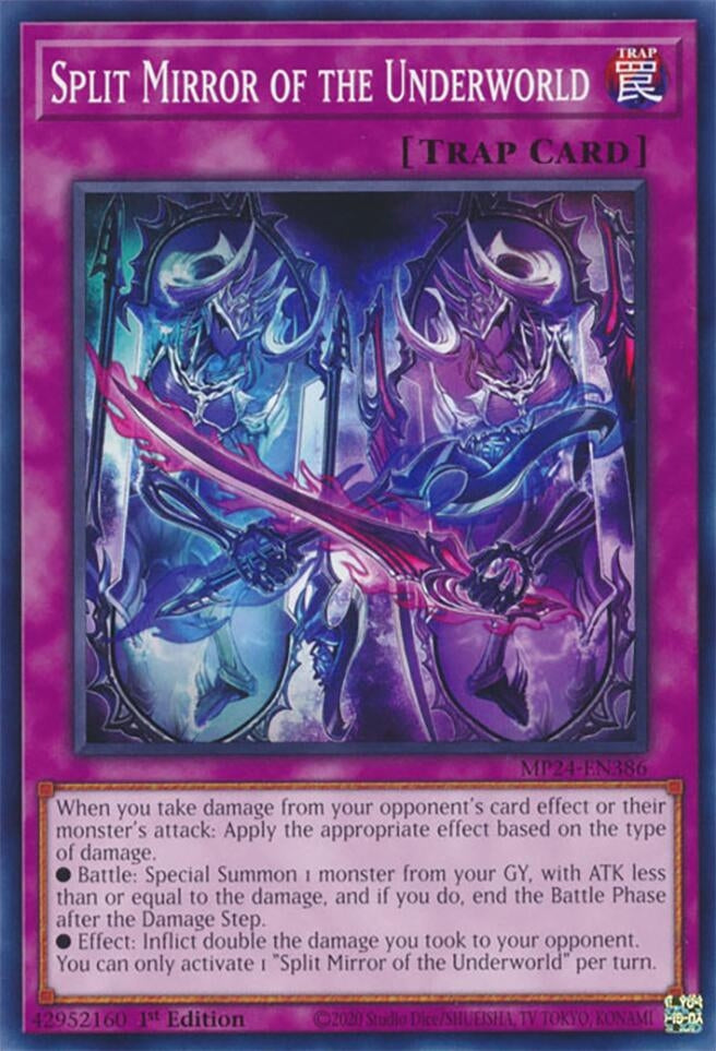Image for Split Mirror of the Underworld (MP24-EN386) - YuGiOh