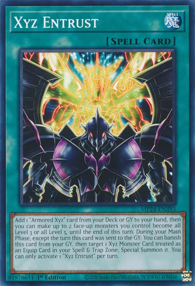 Image for Xyz Entrust (MP24-EN393) - YuGiOh