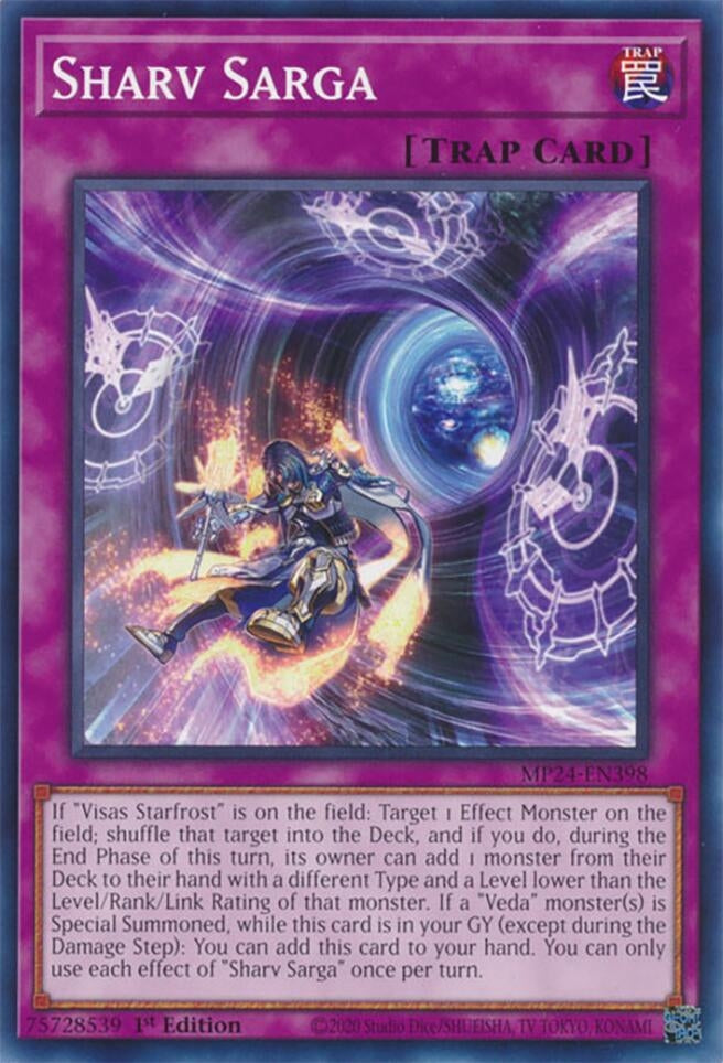 Image for Sharv Sarga (MP24-EN398) - YuGiOh