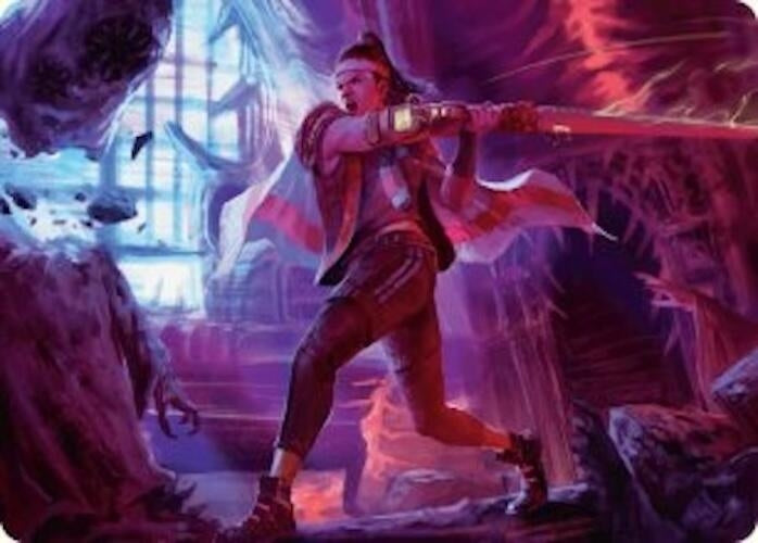 Image for Diversion Specialist Art Card (13) (Duskmourn: House of Horror) - Magic: The Gathering