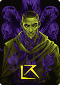 Image for Kaito, Bane of Nightmares Art Card (Gold-Stamped Signature) (42) (Duskmourn: House of Horror) - Magic: The Gathering