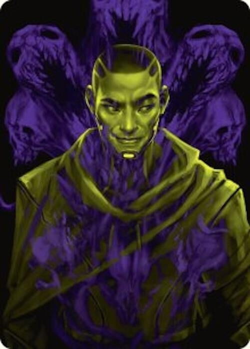 Image for Kaito, Bane of Nightmares Art Card (42) (Duskmourn: House of Horror) - Magic: The Gathering