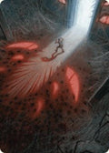 Image for Fear My Authority Art Card (49) (Duskmourn: House of Horror) - Magic: The Gathering
