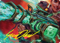Image for Ghost Vacuum Art Card (Gold-Stamped Signature) (25) (Duskmourn: House of Horror) - Magic: The Gathering