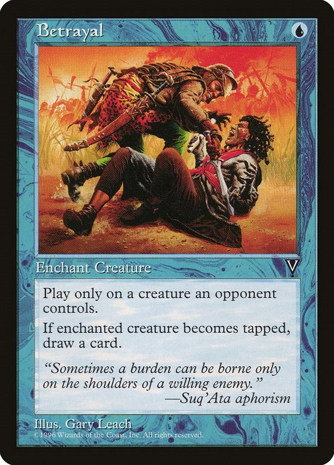 Image for Betrayal (Visions) - Magic: The Gathering