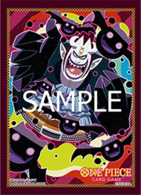 Image for One Piece Card Game Official Sleeves: Assortment 8 - Gecko Moria (70-Pack) - Card Sleeves