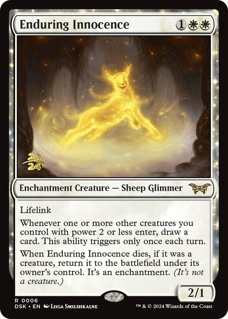 Image for Enduring Innocence (6) (Prerelease Cards) - Magic: The Gathering