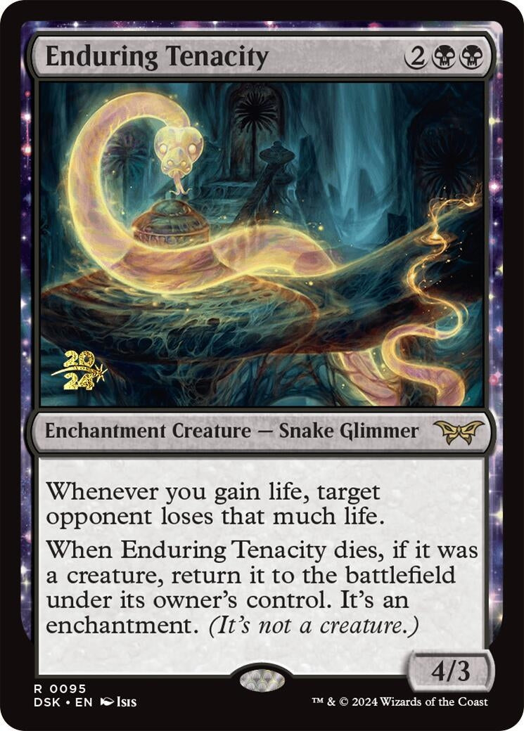 Image for Enduring Tenacity (95) (Prerelease Cards) - Magic: The Gathering
