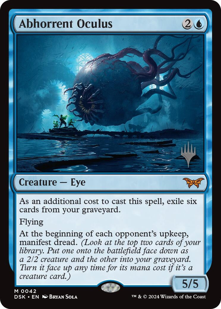 Image for Abhorrent Oculus (42) (Duskmourn: House of Horror) - Magic: The Gathering