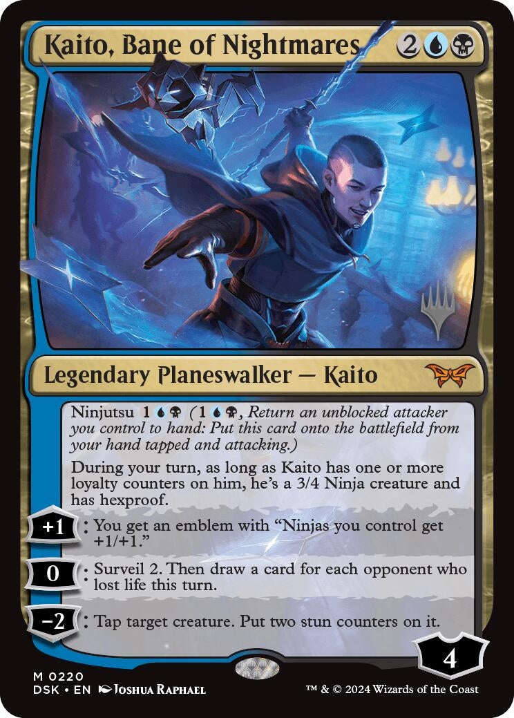 Image for Kaito, Bane of Nightmares (220) (Duskmourn: House of Horror) - Magic: The Gathering