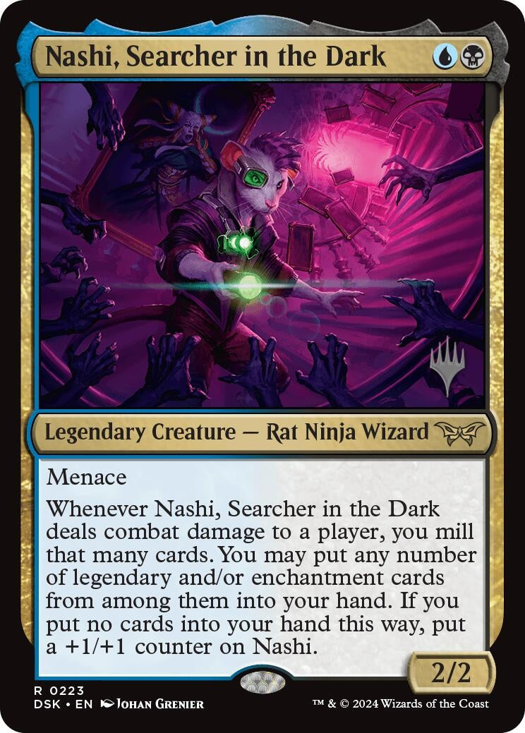 Image for Nashi, Searcher in the Dark (223) (Duskmourn: House of Horror) - Magic: The Gathering