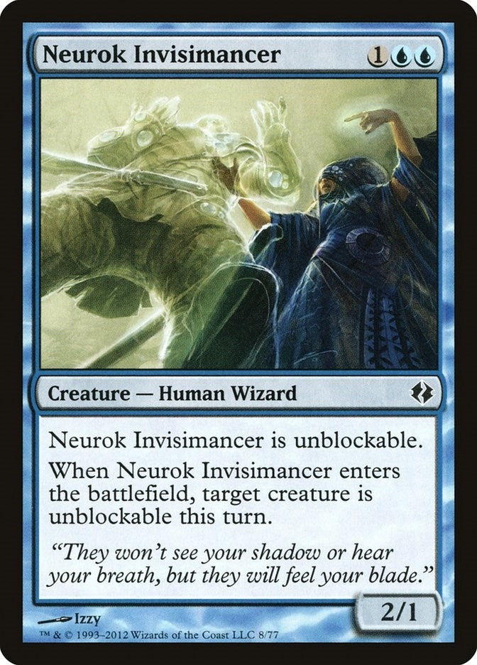 Image for Neurok Invisimancer (8) (Venser vs. Koth) - Magic: The Gathering