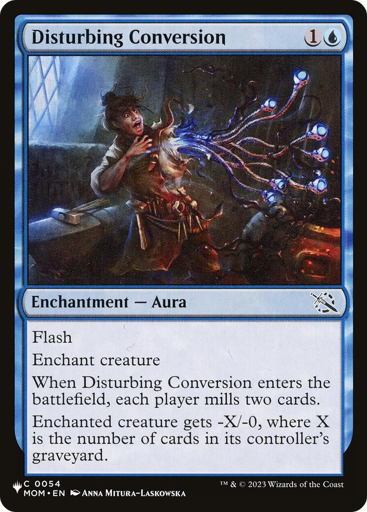 Image for Disturbing Conversion (0054) (The List Reprints) - Magic: The Gathering