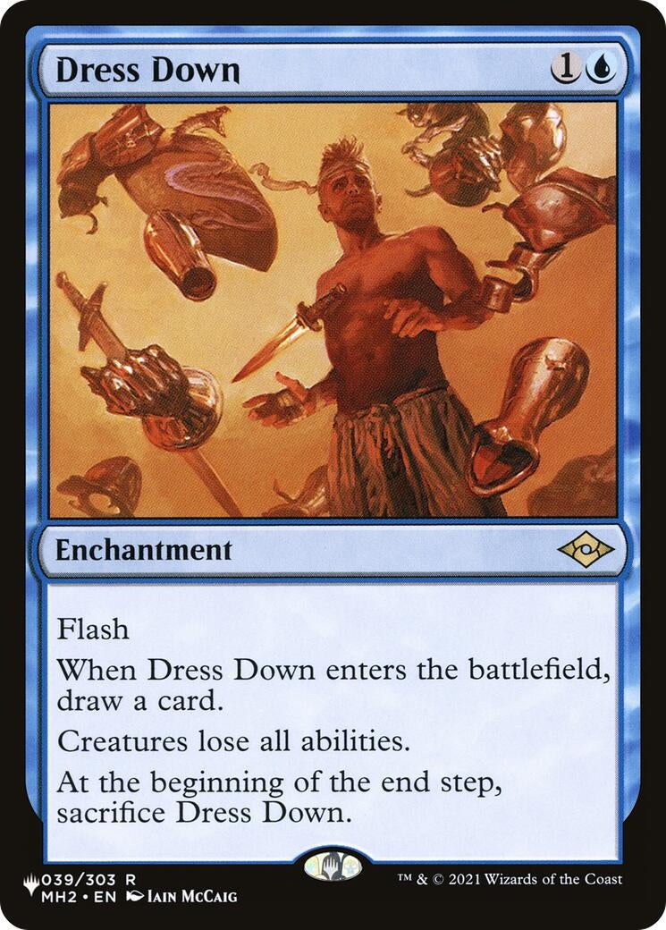 Image for Dress Down (039/303) (The List Reprints) - Magic: The Gathering