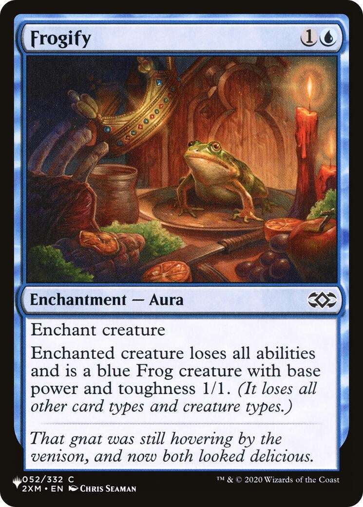 Image for Frogify (052/332) (The List Reprints) - Magic: The Gathering
