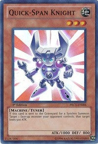 Image for Quick-Span Knight (PRC1-EN006) (PRC1) - YuGiOh