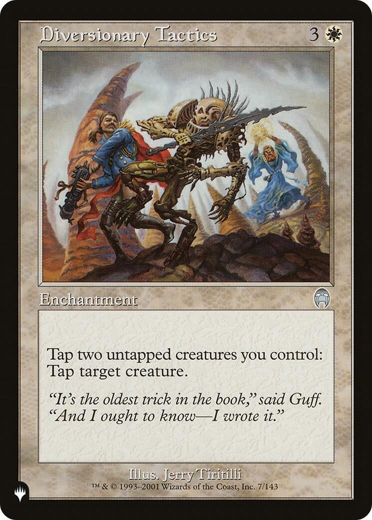 Image for Diversionary Tactics (7/143) (The List Reprints) - Magic: The Gathering