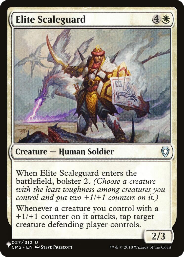Image for Elite Scaleguard (027/312) (The List Reprints) - Magic: The Gathering