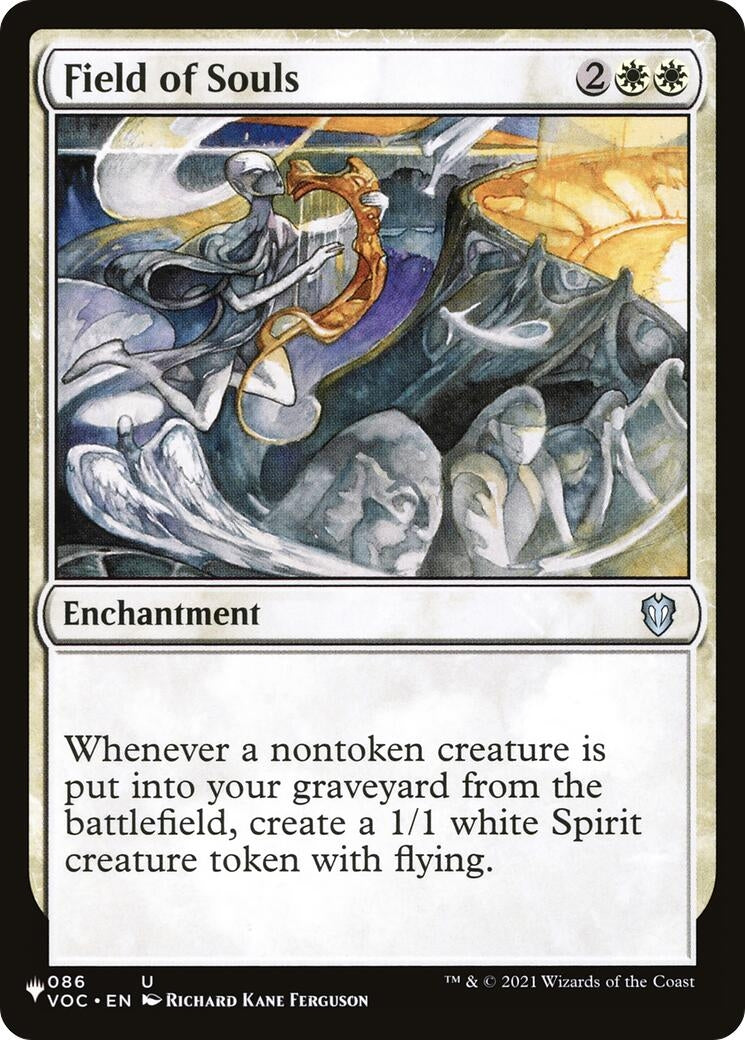 Image for Field of Souls (086/038) (The List Reprints) - Magic: The Gathering