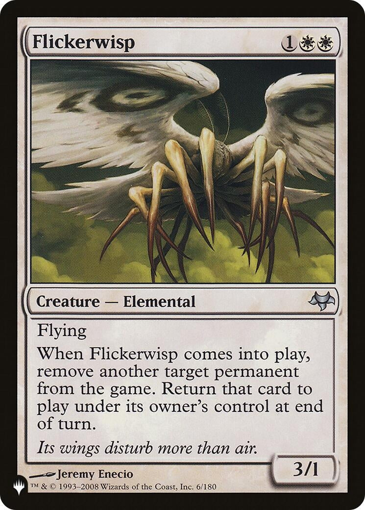 Image for Flickerwisp (6/180) (The List Reprints) - Magic: The Gathering