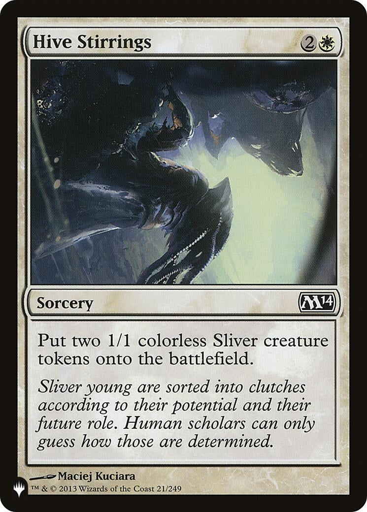 Image for Hive Stirrings (21/249) (The List Reprints) - Magic: The Gathering