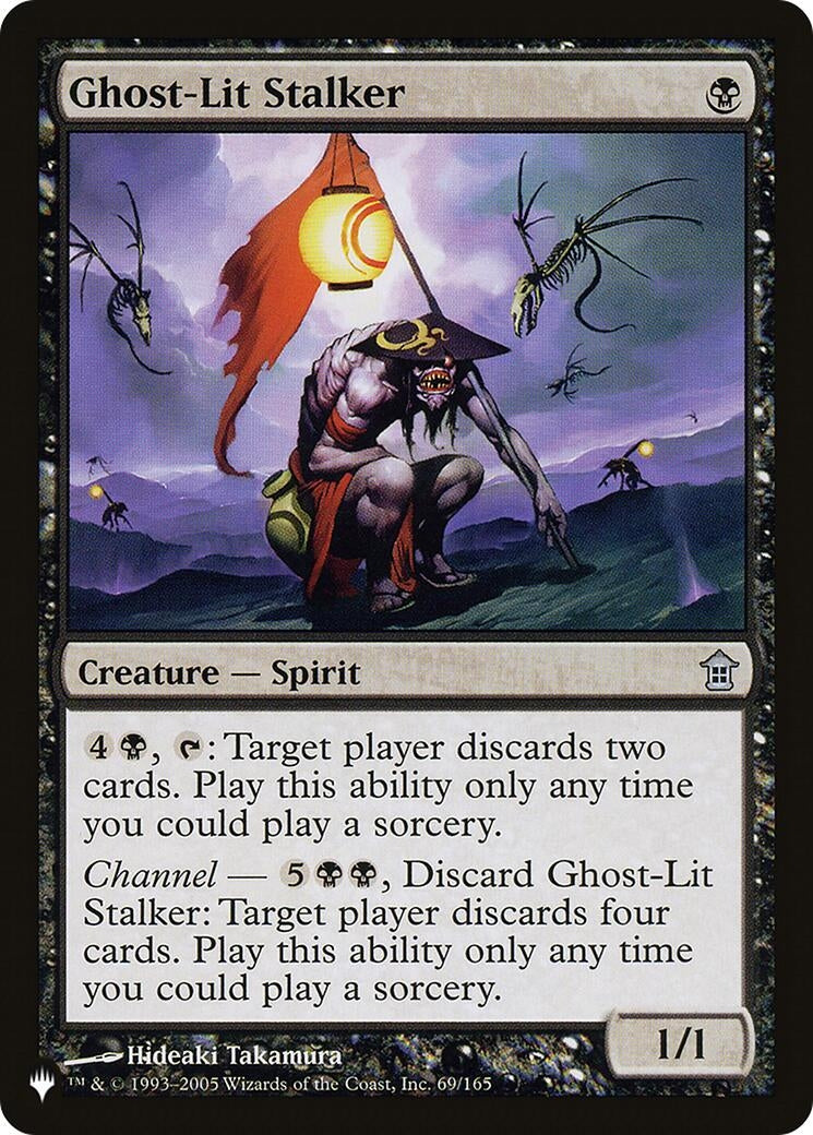 Image for Ghost-Lit Stalker (69/165) (The List Reprints) - Magic: The Gathering