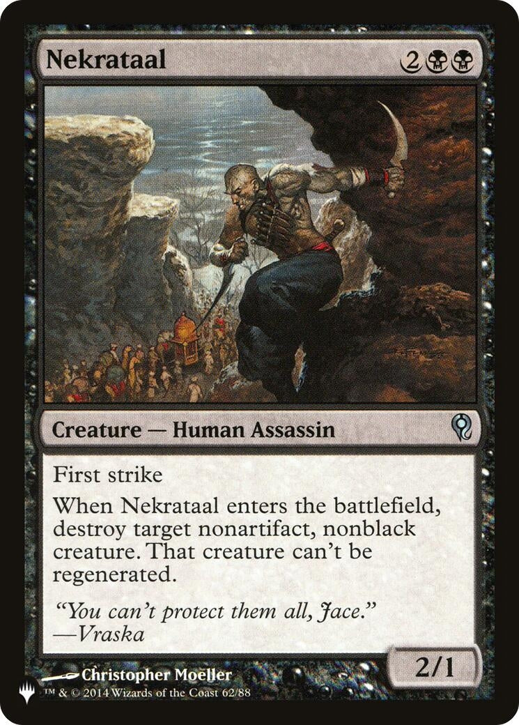 Image for Nekrataal (62/88) (The List Reprints) - Magic: The Gathering
