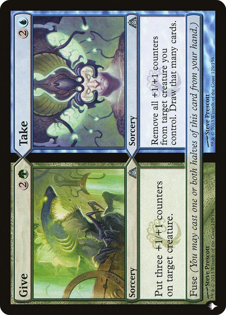 Image for Give // Take (129/156) (The List Reprints) - Magic: The Gathering