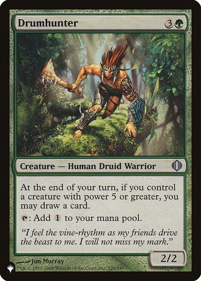 Image for Drumhunter (129/249) (The List Reprints) - Magic: The Gathering