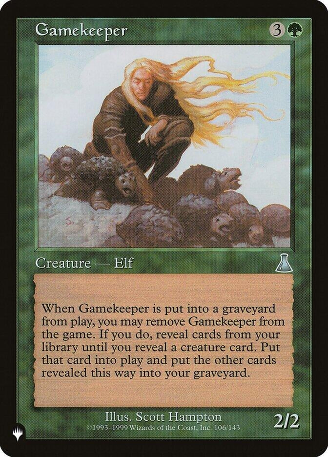 Image for Gamekeeper (106/143) (The List Reprints) - Magic: The Gathering