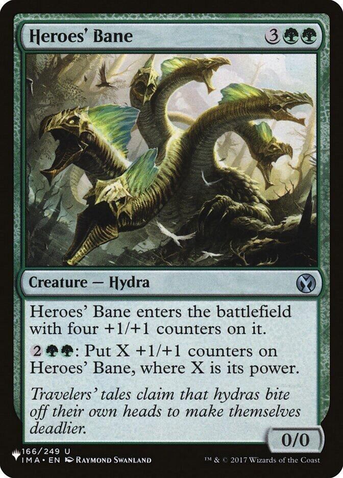 Image for Heroes' Bane (166/249) (The List Reprints) - Magic: The Gathering