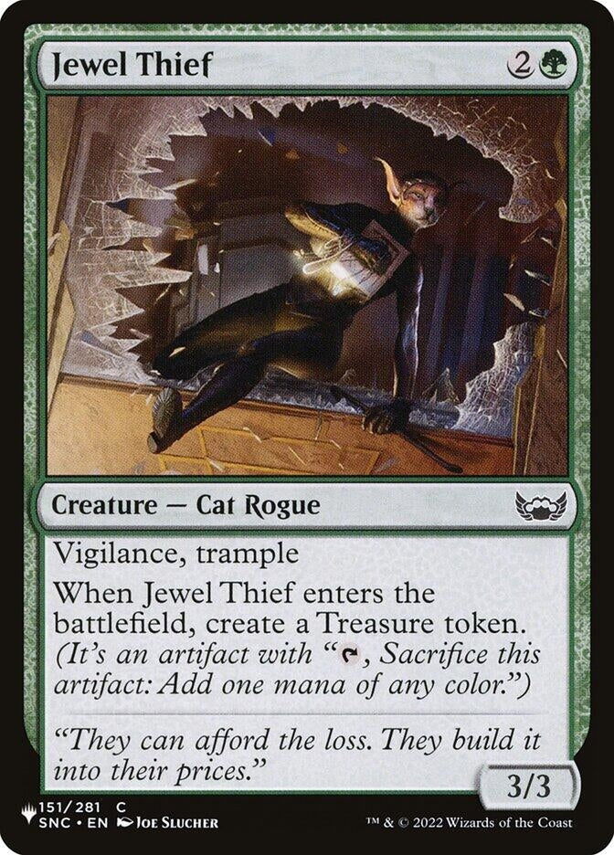Image for Jewel Thief (151/281) (The List Reprints) - Magic: The Gathering
