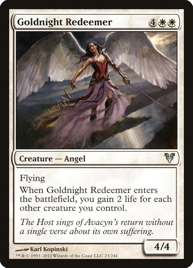 Image for Goldnight Redeemer (23) (Avacyn Restored) - Magic: The Gathering